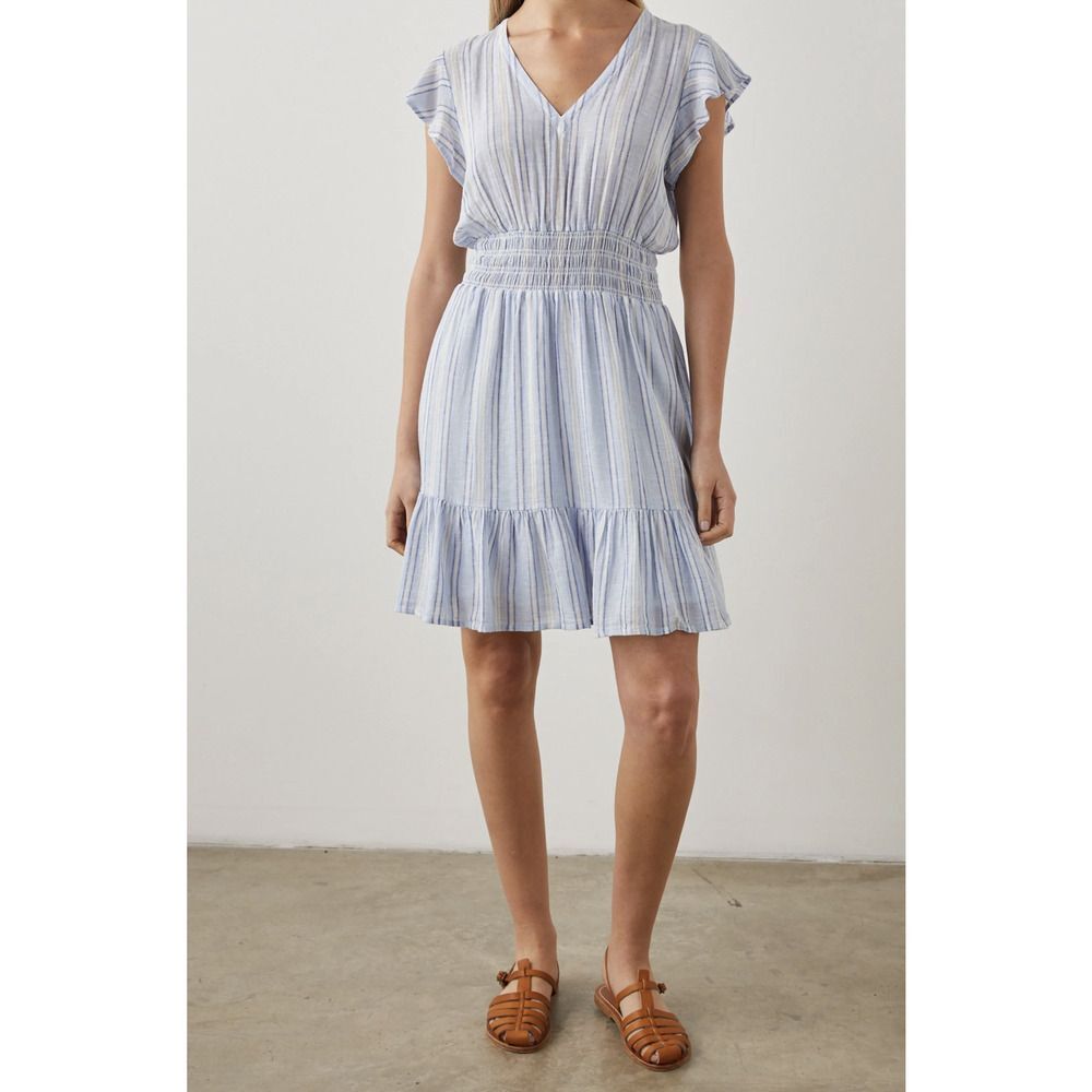 Rails Napoli Striped TARA Mini Dress Medium - Picture 2 of 7
